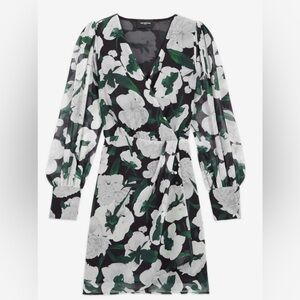 The Kooples SHORT PRINTED Floral DRESS NWT Size 2= Size M=US 6